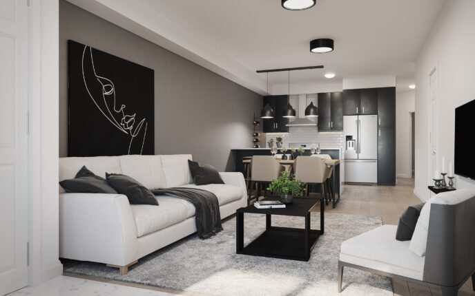 Alister at Solterra Urban Towns Ruby Great Room