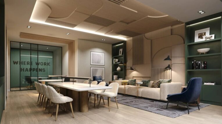 6080 Yonge Condos Co-Working Lounge