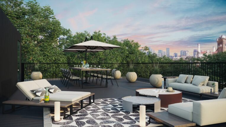 Casa Collina Condos Terrace