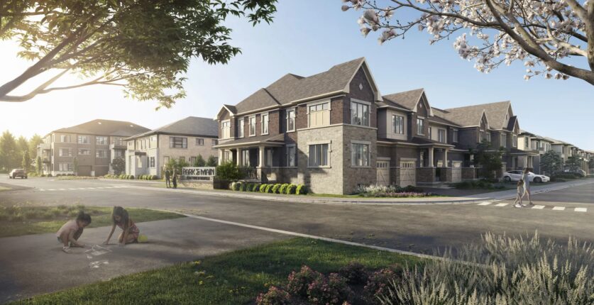 Park & Main Towns Rendering