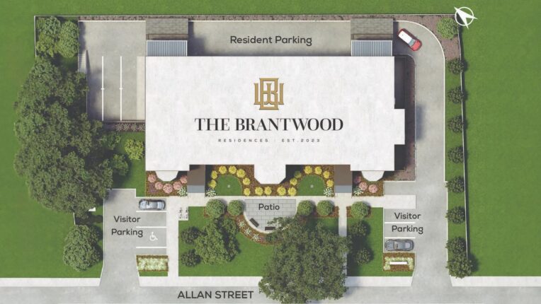The Brantwood Residences Condos Site Plan