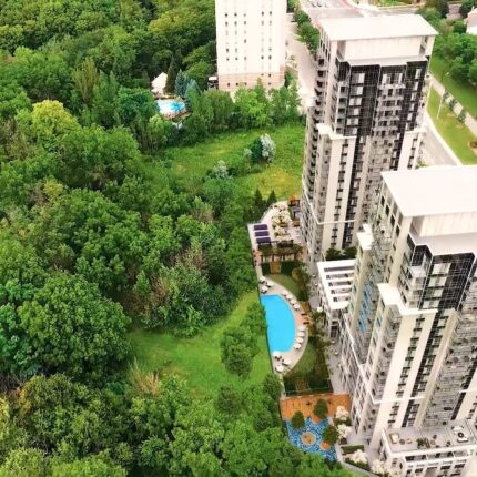 Keystone Condos Aerial Rendering