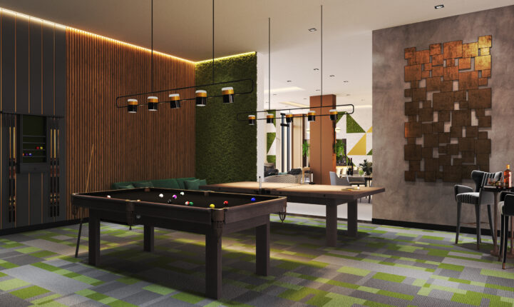 Keystone Condos Games Room
