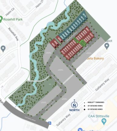 Fairwinds South Towns Site Plan