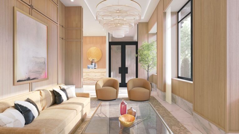 One Ten Condos Lobby