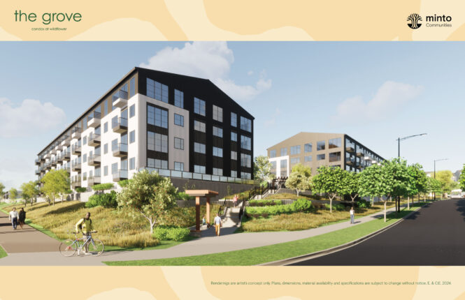 The Grove Condos at Wildflower Exterior View