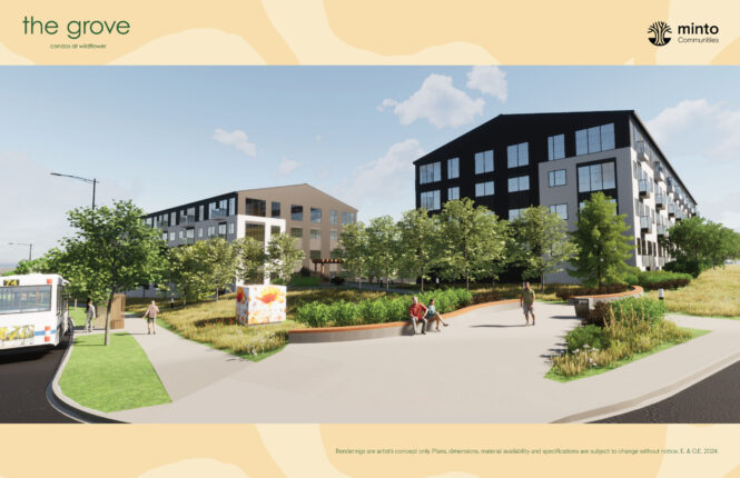 The Grove Condos at Wildflower Exterior View