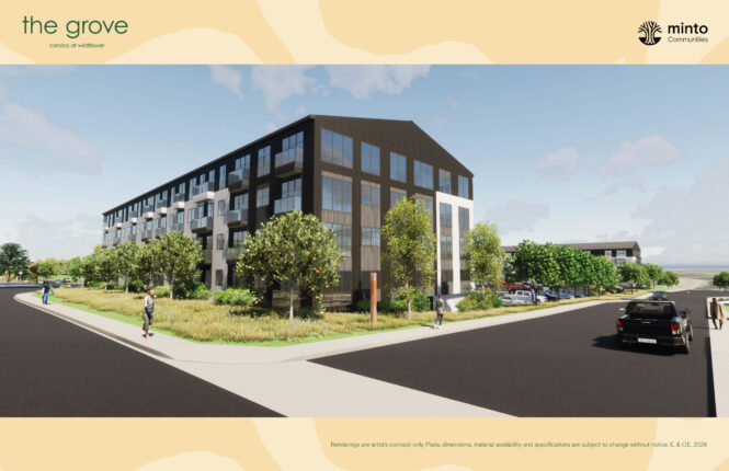 The Grove Condos at Wildflower Exterior View