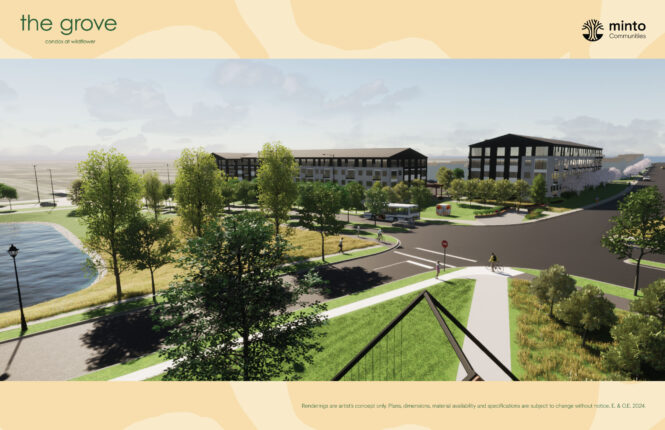 The Grove Condos at Wildflower Exterior View