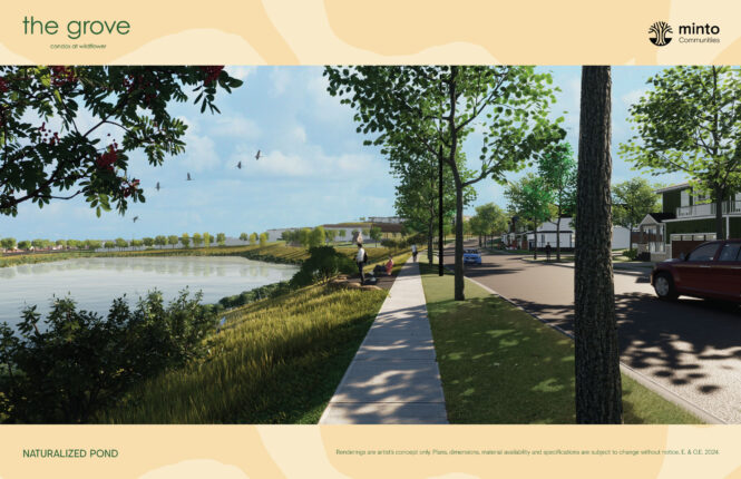 The Grove Condos at Wildflower Naturalized Pond