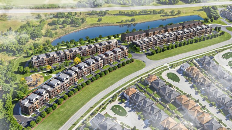 Townhomes of Little Rouge Rendering