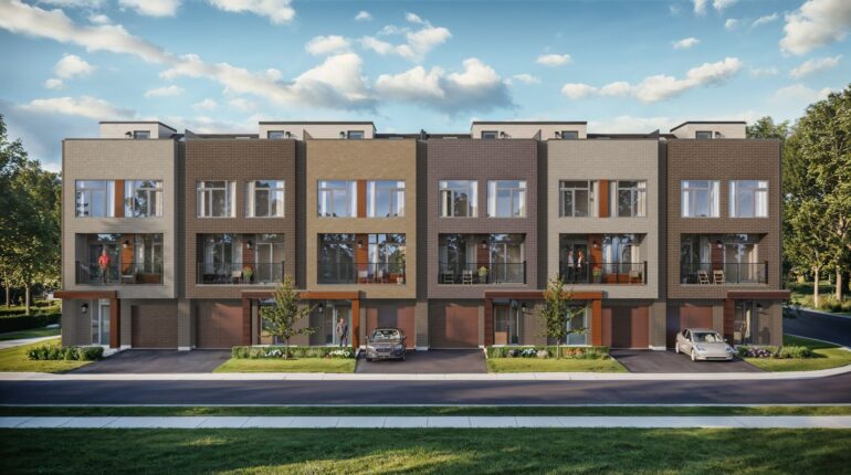 Townhomes of Little Rouge Rendering