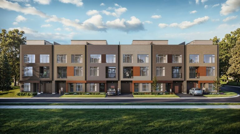 Townhomes of Little Rouge Rendering