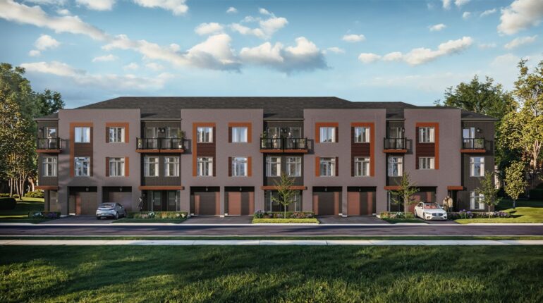 Townhomes of Little Rouge Rendering