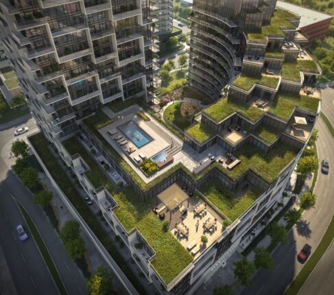 Spirits Condos Rendering