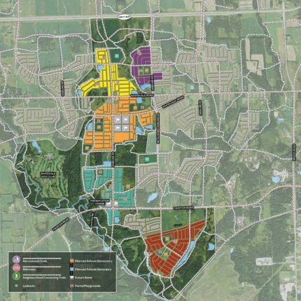 New Seaton - Townhomes by Tower Hill Site Map