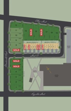 Lifestyles of South East Oakville Site Plan