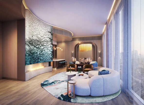 Aquanova Condos Lounge