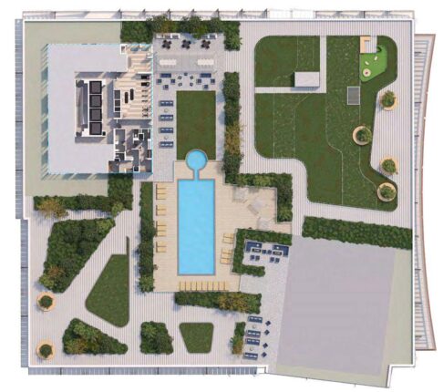 Aquanova Condos Rendering