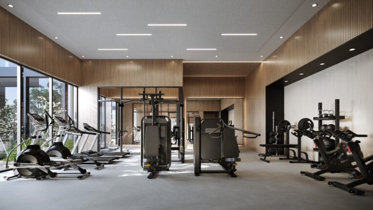 The Townhome Collection at Exhale Residences Gym