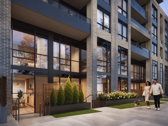 The Townhome Collection at Exhale Residences Rendering