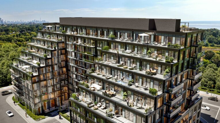 The Townhome Collection at Exhale Residences Rendering