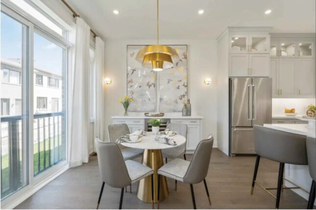 Greenwood Seaton Towns by OPUS Homes Dining Area