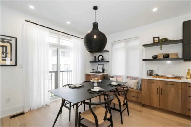 Greenwood Seaton Towns by OPUS Homes Dining Area