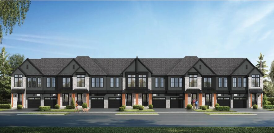 Greenwood Seaton Towns by OPUS Homes Rendering