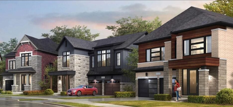 Greenwood Seaton Towns by OPUS Homes Rendering