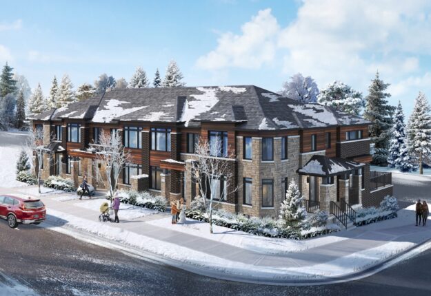 Greenwood Seaton Towns by OPUS Homes Rendering