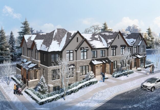 Greenwood Seaton Towns by OPUS Homes Rendering