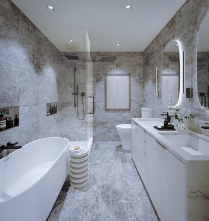 One Ten Condos Bathroom