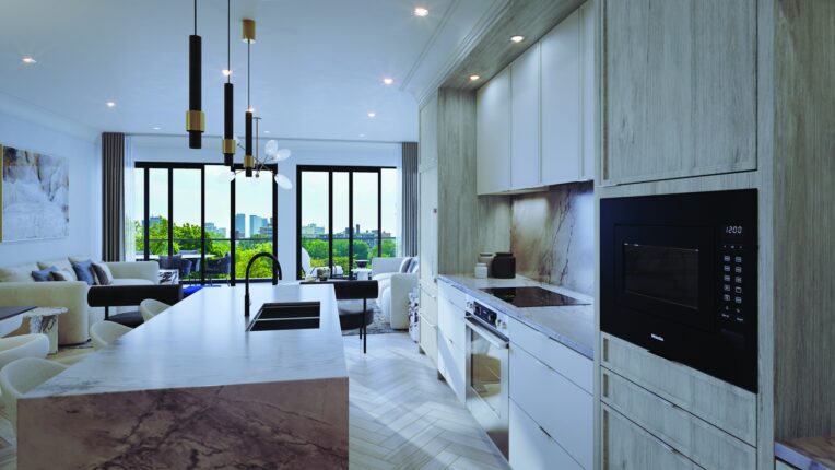 One Ten Condos Kitchen