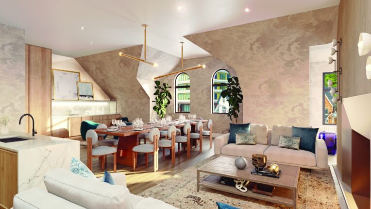 One Ten Condos Lounge